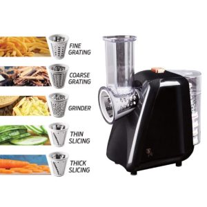 Kitchen Electric Grater Black Rose Edition - BH/9348