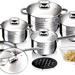 13-Piece Blaumann Cookware Set Gourmet Line - BL-3165