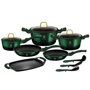 14-Piece Cookware Set Emerald Collection - BH/6066