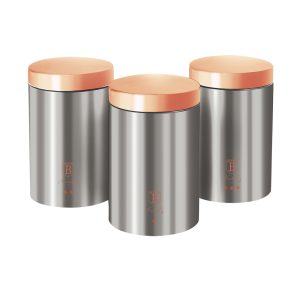 3-Piece Kitchen Canister Set Moonlight Collection - BH/6273