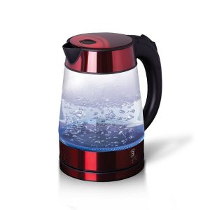 Electric Glass Kettle Metallic Line Burgundy Edition - BH/9120