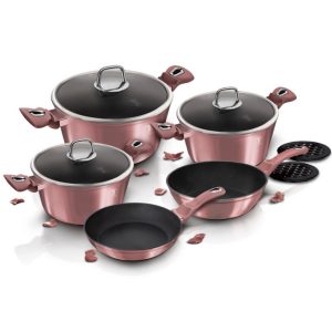 10-Piece Cookware Set I-Rose Collection - BH/6043