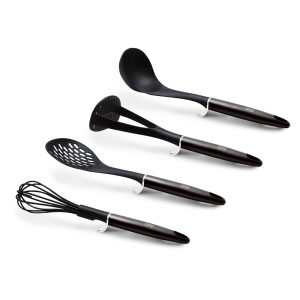 4-Piece Kitchen Utensils Set Carbon Pro Collection - BH/6322N