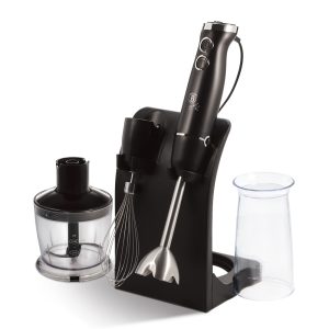 2 in 1 Blender and Chopper Black Silver Edition - BH/9297
