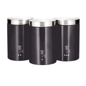 Kitchen Canister Set Carbon Pro Collection - BH/6718