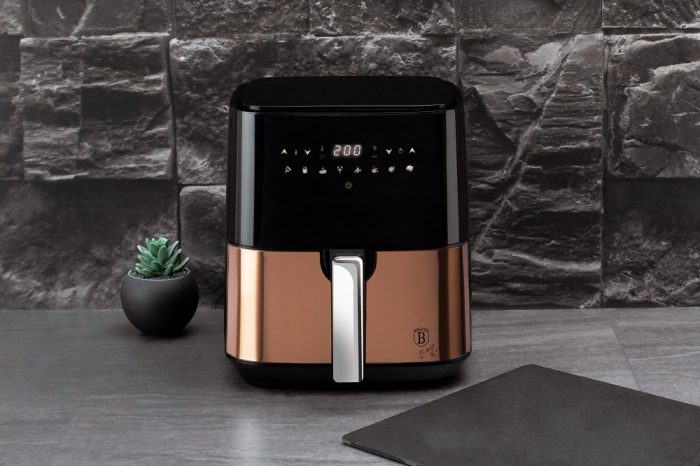 Air Fryer Berlinger Haus BH 9421 Black Rose Gold Berlinger Haus Cyprus Quality Kitchenware Premium Appliances